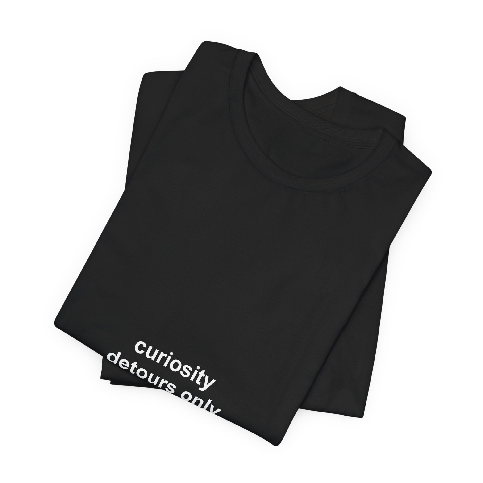 curiosity detours only tee